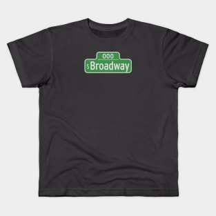 South Broadway Street Sign - Denver, Colorado Kids T-Shirt